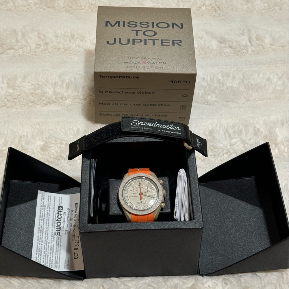 Omega x Swatch Bioceramic Moonswatch
Mission to Jupiter